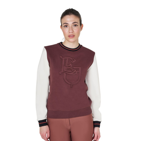Sweatshirt mulher EQ gola redonda