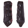 Protetores de tendão de dressage Pro mesh Imperial Riding - Chocolate