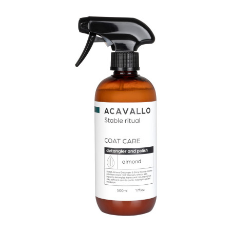 Brilhantador de pelagem de amêndoa 500 ml