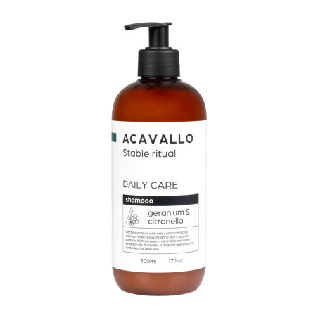 Shampoo à base de citronela gerânio e neem 500 ml