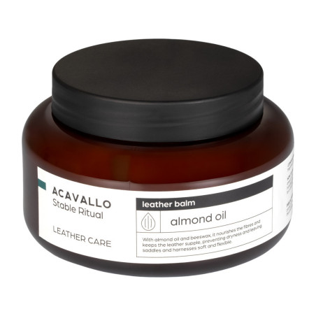 Bálsamo de couro de amêndoa 500 ml glicerina