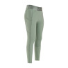 Legging de equitação Euro-Star Impress FullGrip infantil - Celadon escuro