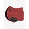 Tapete LeMieux Reflective Suede Close Contact Square - Castanho alazão