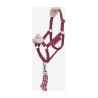 Cabeçada e guia Vogue Hobby Horse LeMieux - Amora-preta