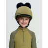 Gorro com dois pompons Mini LeMieux - Groselha