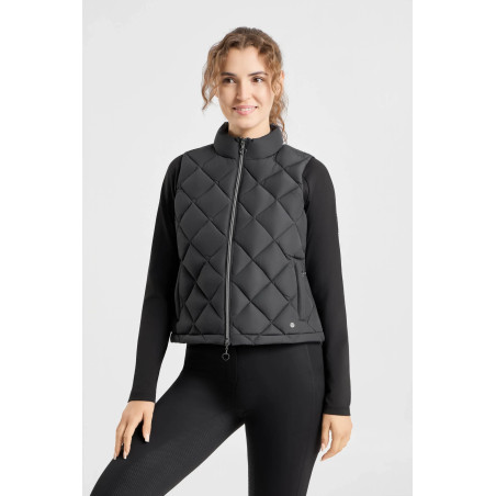 Colete acolchoado curto feminino Lynden