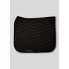 Almofada de sela de dressage White Fair com cristais gun metal Montar - Preto