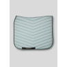 Almofada de sela de dressage White Fair com cristais gun metal Montar - Turim