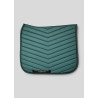 Almofada de sela de dressage White Fair com cristais gun metal Montar - Jade