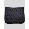 Sela de dressage nougat brown com cristais Montar - Preto