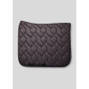 Sela de dressage nougat brown com cristais Montar - Peónia negra