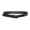 Cinto HV Polo Diana senhora mulher - Preto / prata
