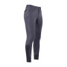 Calça de equitação Euro-Star Carlo FullGrip Schoeller SL homem - Cinza magneto