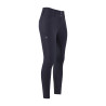Calças de equitação Euro-Star Aurelle FullGrip Schoeller SL mulher - Preto