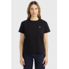 T-shirt Harcour Hydra de manga curta para mulher - Preto