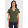 T-shirt Harcour Aquila mangas curtas mulher França - Trevo (clover)