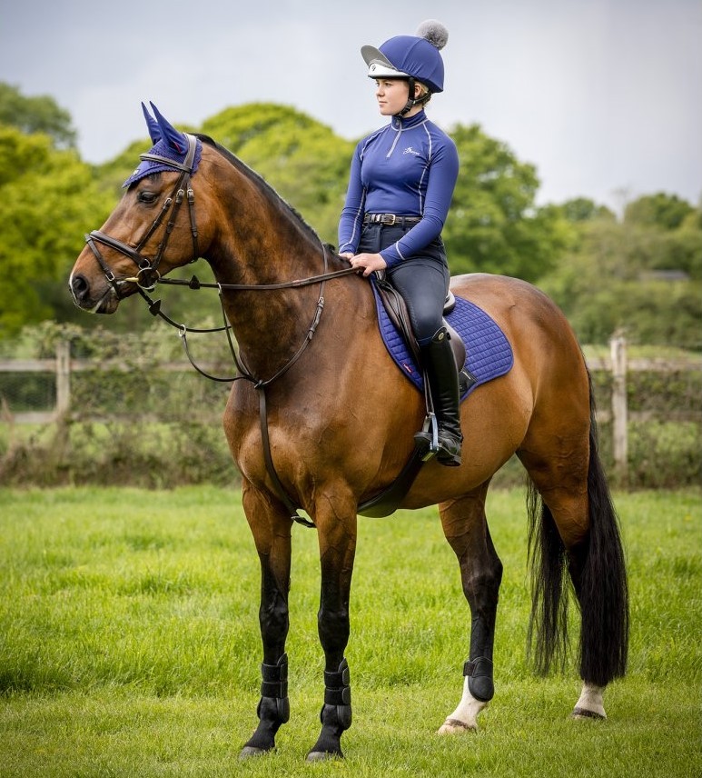 Tapete LeMieux Suede GP Square Mirtilo Cinzento