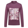 Top Infantil Imperial Riding Enjoy Frosty - Roxo-escuro