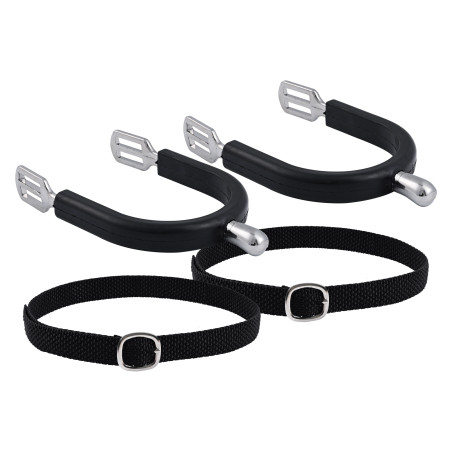 Esporas Imperial Riding Basic 15 mm com revestimento de silicone