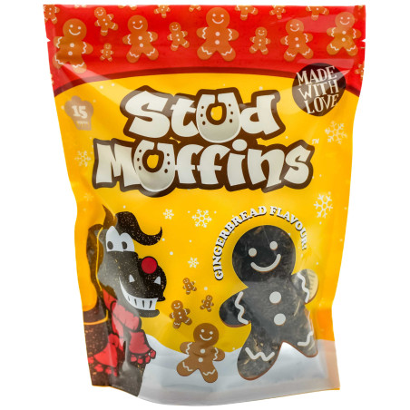 Guloseimas Stud Muffins de pão de especiarias