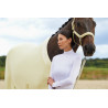 Camisola Pikeur Virgine mulher - Branco