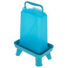 Bebedouro de plástico com pés - Azul
