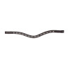 Frontal bicolor Shires Velociti Gara - Marrom / preto