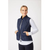 Casaco acolchoado clássico Horze Spirit feminino - Casaco pea coat azul escuro