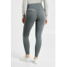 Calça Térmica com Assento Total Mira Feminina Horze - Verde bálsamo