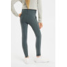 Legging Horze Dea infantil térmico com grip completo - Verde bálsamo