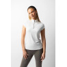 Camiseta de treino B Vertigo Joelle de manga curta para mulher - Branco