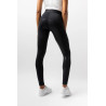 Legging de equitação Horze Maia com fundo completo feminino - Preto
