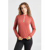 Camiseta de treino Soraya para mulher Horze - Cedro empoeirado