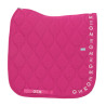 Manta Essencial Dressage GEM Equitação - Rosa magenta / logótipo branco