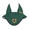 Cuffietta em tecido técnico Equestro X Fise 100 - Verde sálvia profundo / floresta azul
