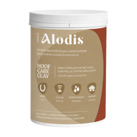 Argila de cuidado dos cascos Alodis Care