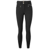 Calças de montar Diana FS com aderência de silicone Mountain Horse mulher - Preto