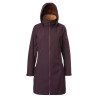 Parka Softshell Stella Mountain Horse - Bordeaux escuro