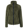 Fluffy Fleece Mountain Horse mulher - Verde