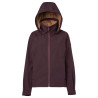 Casaco softshell Stella Mountain Horse mulher - Bordeaux escuro
