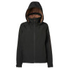 Casaco softshell Stella Mountain Horse mulher - Ônix preto