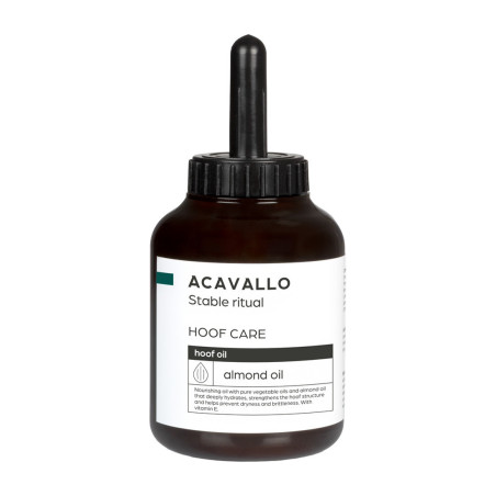 Óleo para cascos de amêndoa 500ml Acavallo