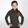 Camisola térmica de inverno Aubrion React jovem cavaleiro - Caqui