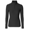 Camisola Active de Gola Alta AH26 Mulher - Preto