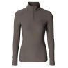 Camisola Active de Gola Alta AH26 Mulher - Chocolate ao leite