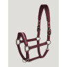 Conjunto Yale Shine cabresto e corda Tommy Hilfiger Equestrian - Borgonha escuro