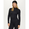 Amelie Women Rhinestone High Neck Baselayer Tommy Hilfiger Equestrian - Preto