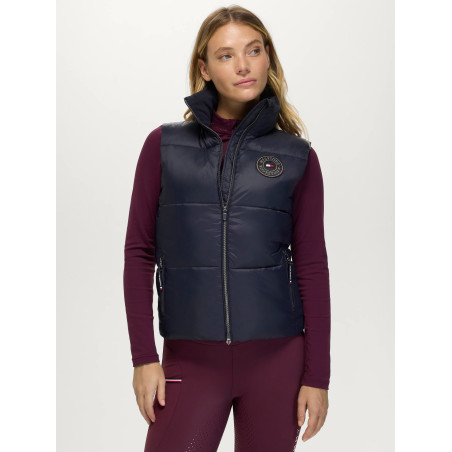 Colete acolchoado feminino Everett Tommy Hilfiger Equestrian mulher