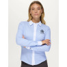 Camisa Perkins Women Stretch Stripe Tommy Hilfiger Equestrian - Multi