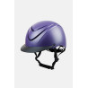 Capacete de equitação Horze Nova - Veludo violeta